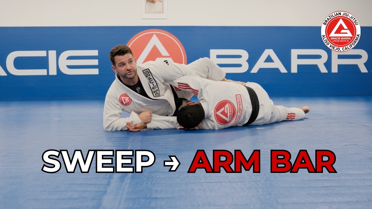 Sweep from Closed Guard + Armbar | Off-Balance and Finish Immediately
