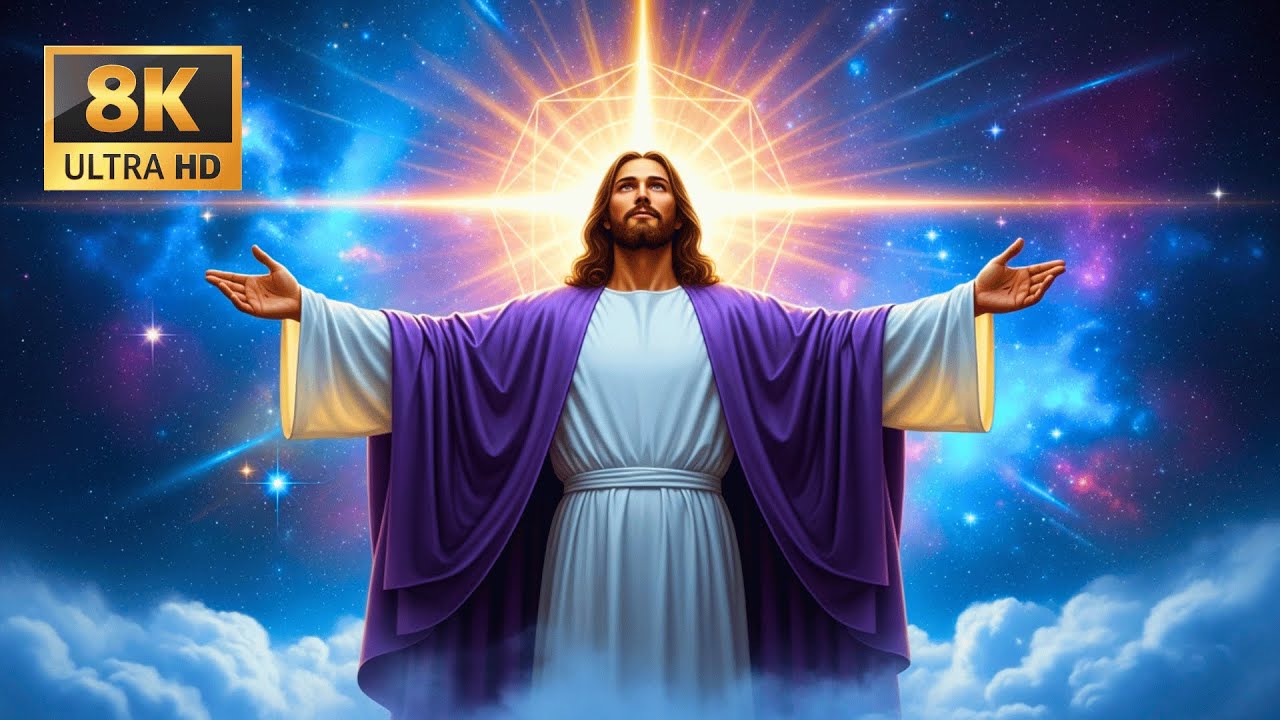 JESUS CURING YOU WHILE YOU DOZE, CLEARING ALL DARK VIBES, GOODBYE PANICS IN THE MIND