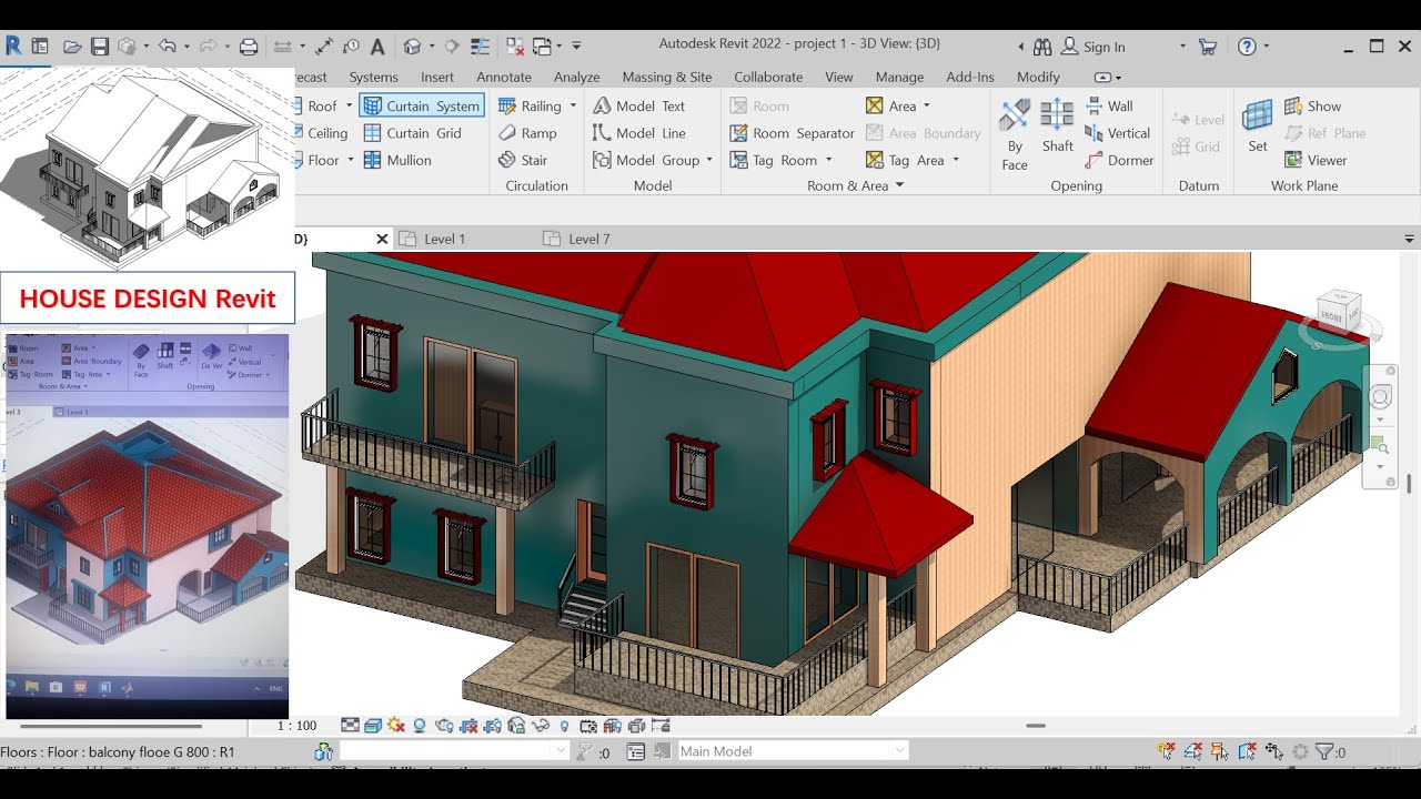 how to design a House inRevit  (Final )