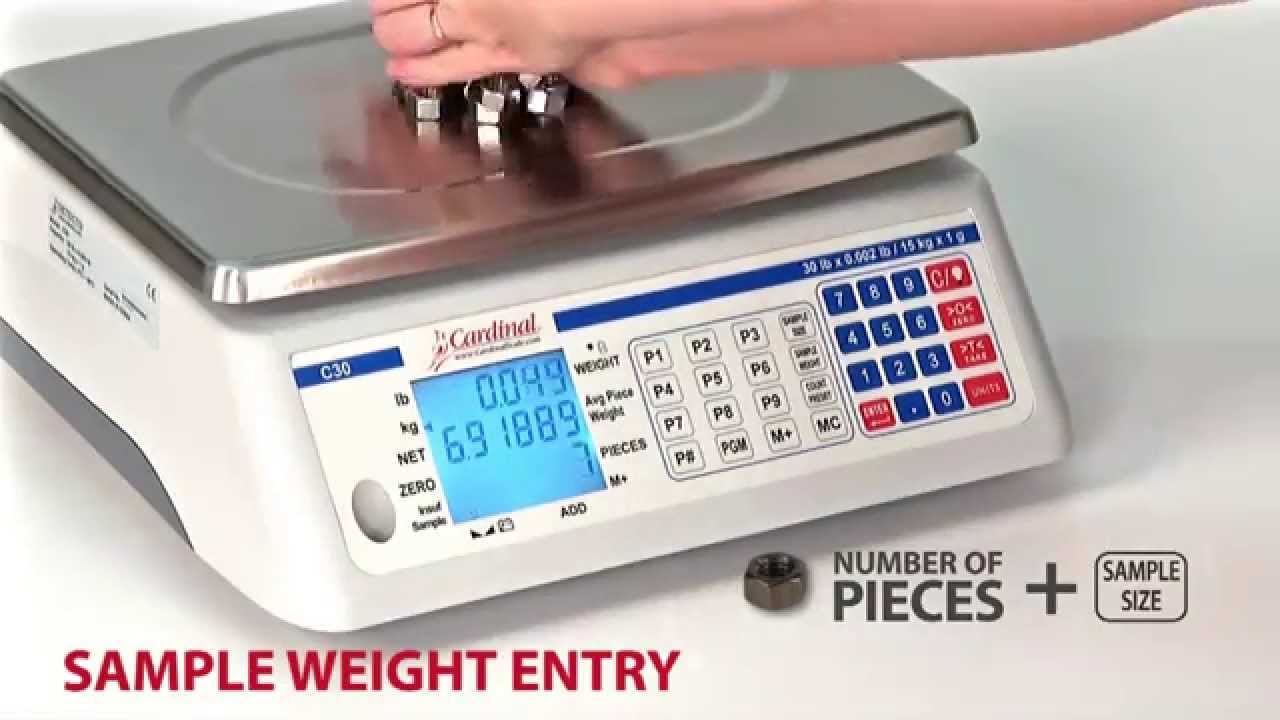 C Series Counting Scales - Operations Video