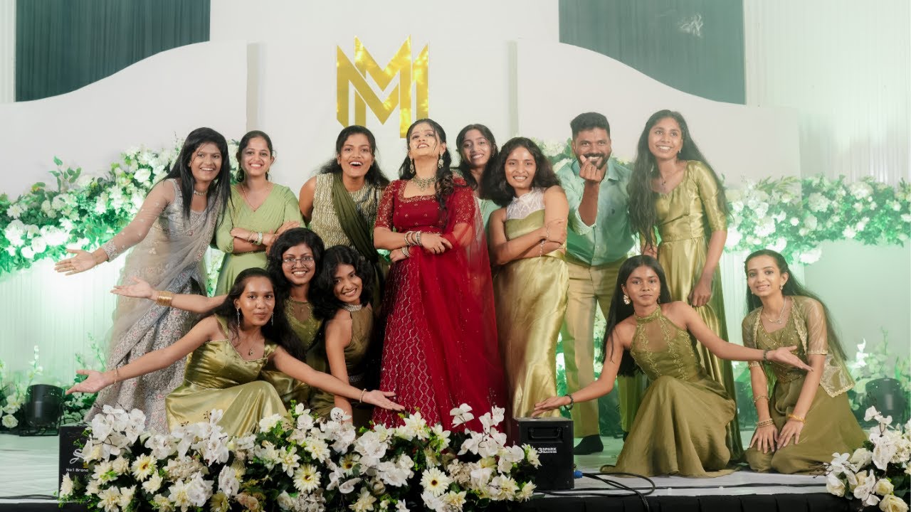 Bride & Bridesmaids: The Ultimate Squad Goals Performance | Dr. Midhila & Melwin | Marry Gold Films