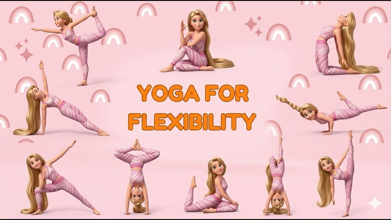Easy Yoga for Kids: Flexible Back in 5 Minutes! | Yoga for Spine | Yoga Poses for Children