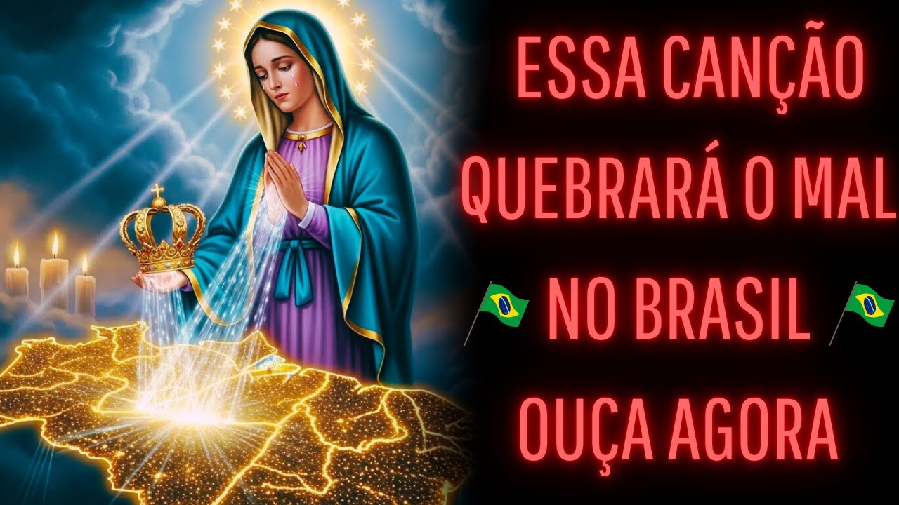 🎵 Cante em Dezembro a Coroa das Lágrimas e Peça Proteção Urgente para o Brasil Durante o Advento. 🎵