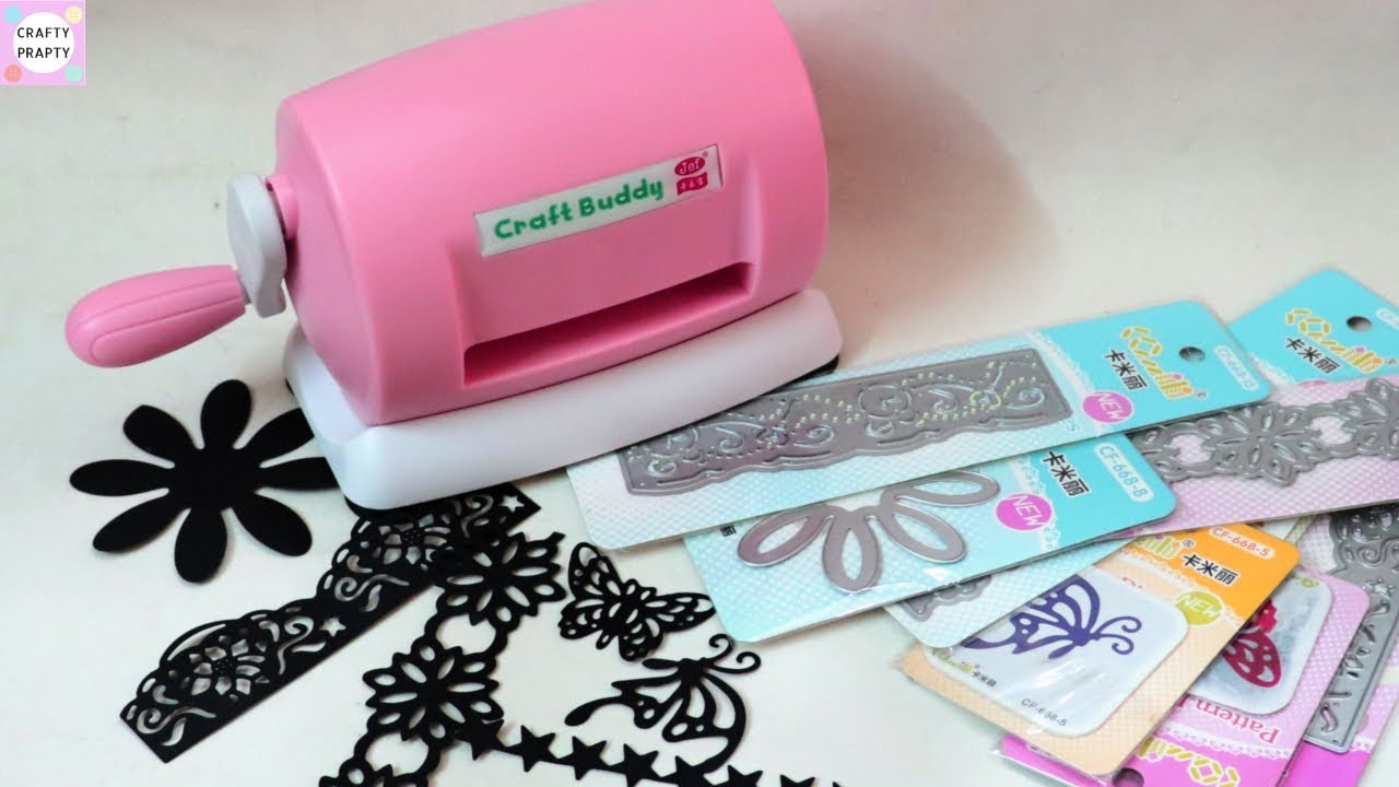 Unboxing Craft Buddy Mini Die Cutting Machine For Scrapbooking and Explosion Box