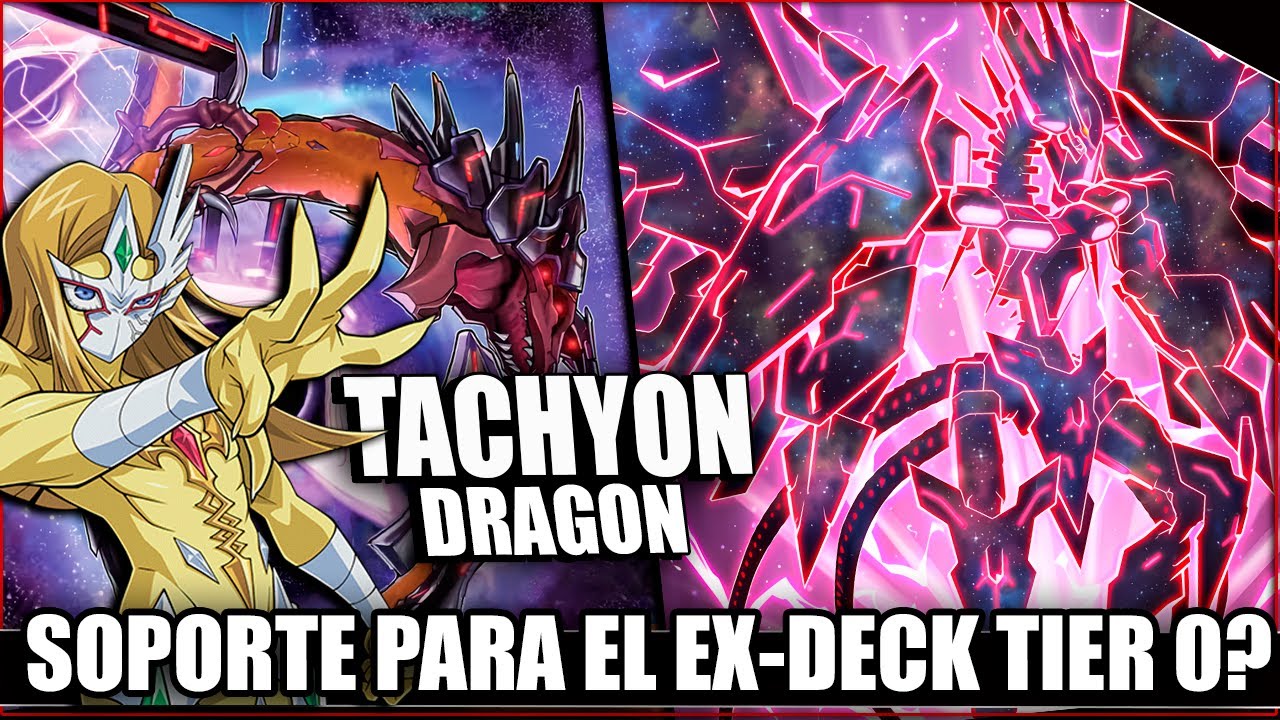 SUPPORT FOR THE DECK THAT WAS TIER 0? | TACHYON DRAGON DECK PROFILE | #YUGIOH #DuelLinks