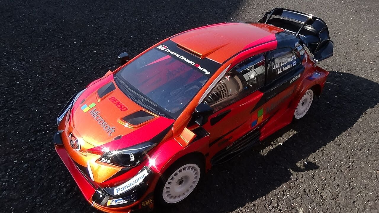RC　TAMIYA　XV-02　トヨタ ガズー レーシング WRT　ヤリス WRC