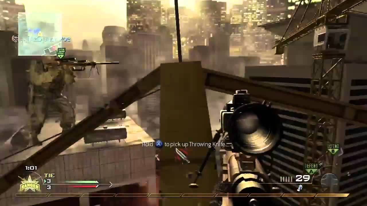 CRAZY COD MW2 TRICKSHOT!!!
