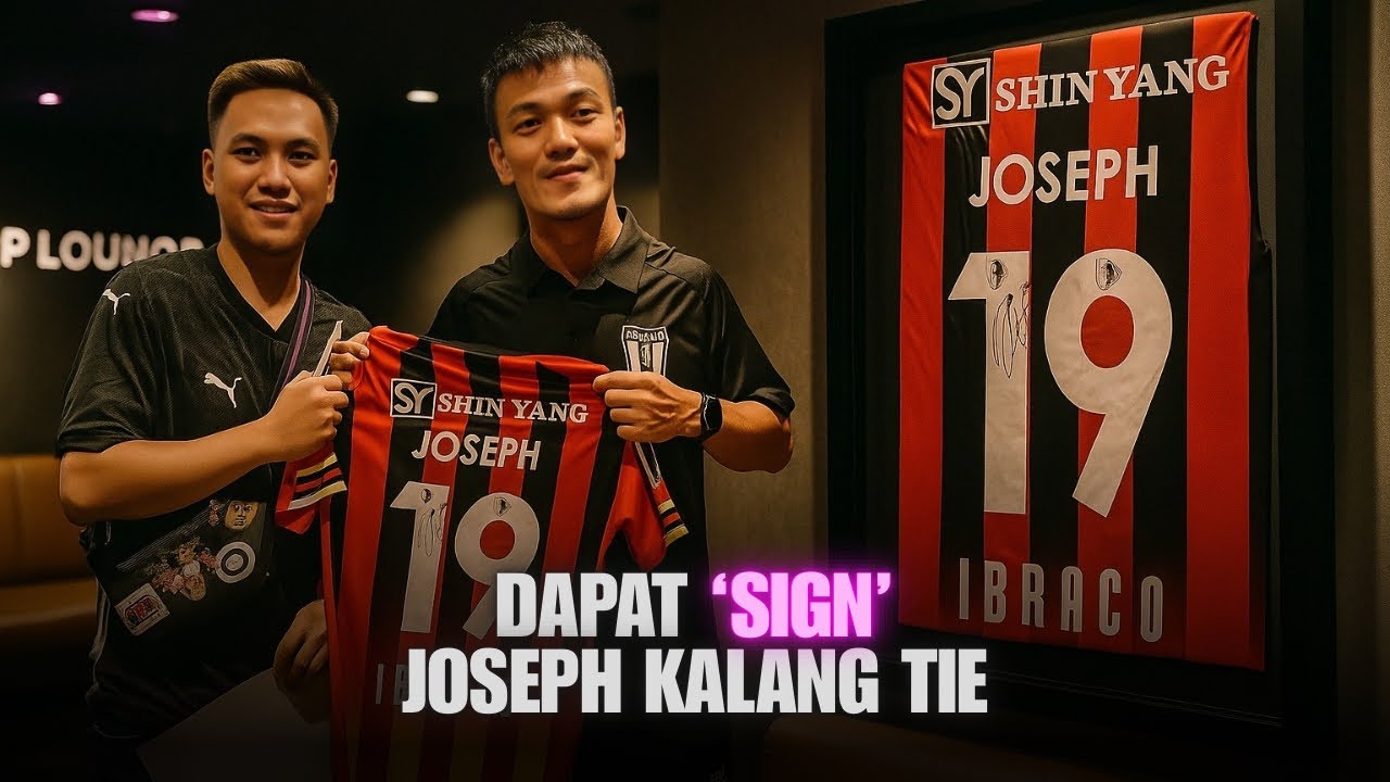 JERSI KUCHING CITY 25/26 POWER! 😍 DAPAT SIGN JIMMY RAYMOND & JOSEPH KALANG TIE! 
