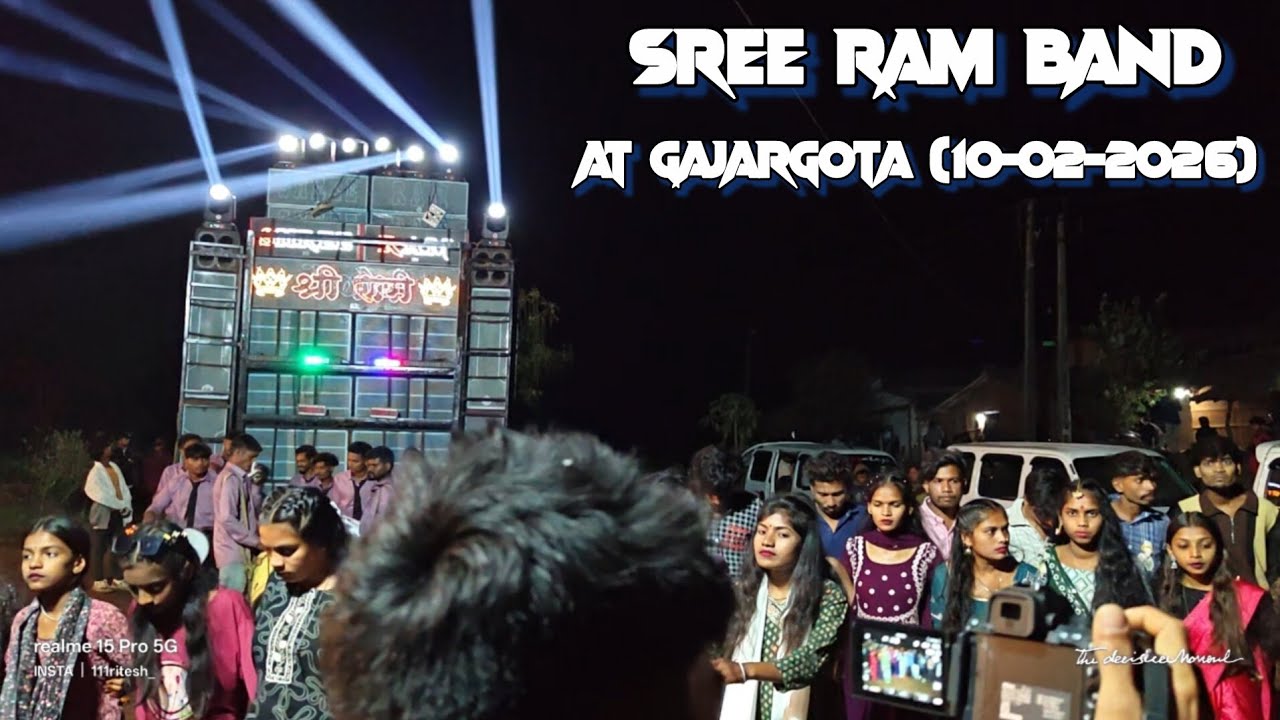 Sree ram band at gajargota 11/02/2026. #sree_ram_band