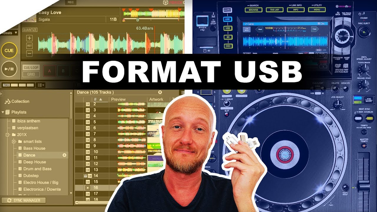 Rekordbox USB format Mac (and CDJ 2000) // slow/error
