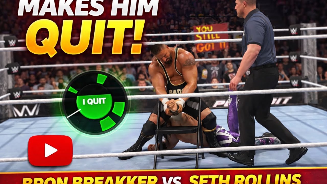 WWe2k26 Hands on gameplay| plus I quit match