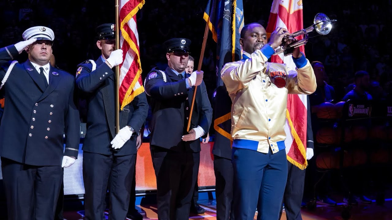 National Anthem at Madison Square Garden