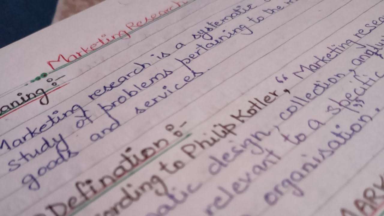 Marketing Research-Meaning, Definition, Scope and Techniques of Marketing Research in Hindi, Explain