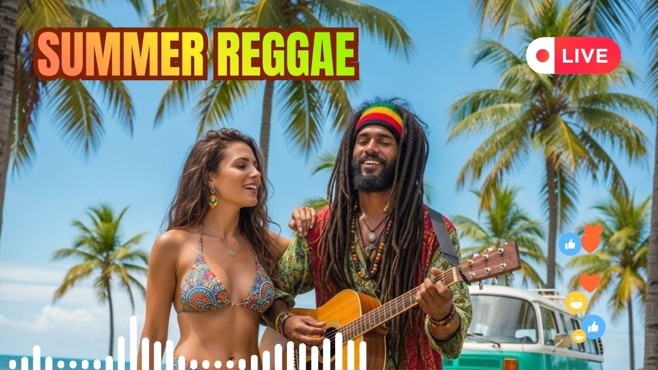 Tropical Reggae Chillout 🌊 | Relax & Energia Positiva