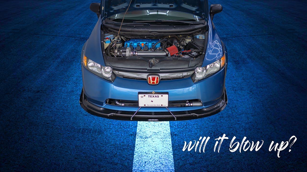 Honda Civic R18 с турбонаддувом от Kraftwerks | Сборка 220 л.с. за 25 минут