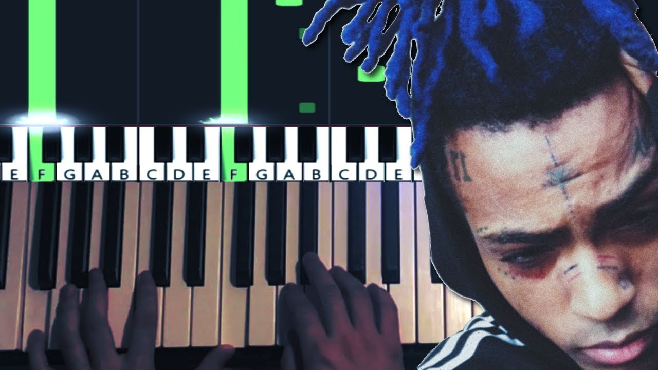 XXXTENTACION - Rebirth (2016) (Piano Tutorial Lesson)