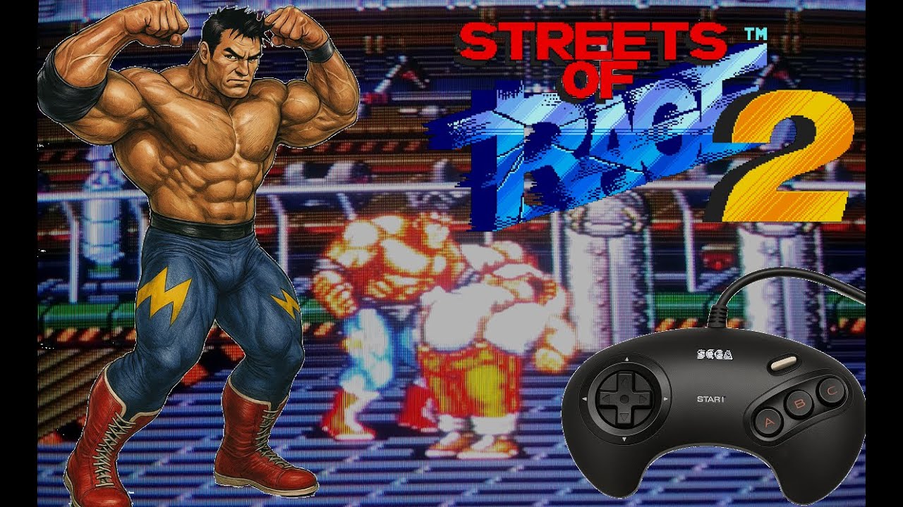 STREETS OF RAGE 2 ( MegaDrive) - MANIA - my first 1 LIFE START 1cc