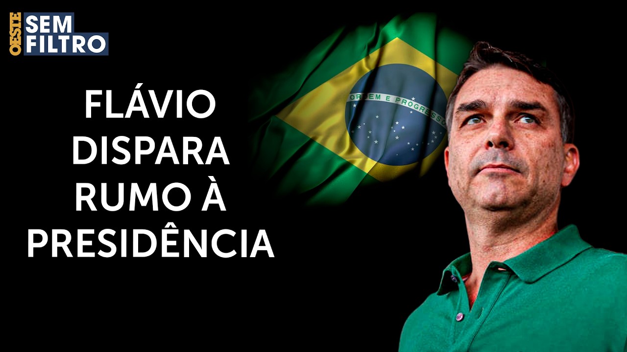 ELEIÇÕES 2026: Flávio Bolsonaro aparece oito pontos à frente de Lula no segundo turno
