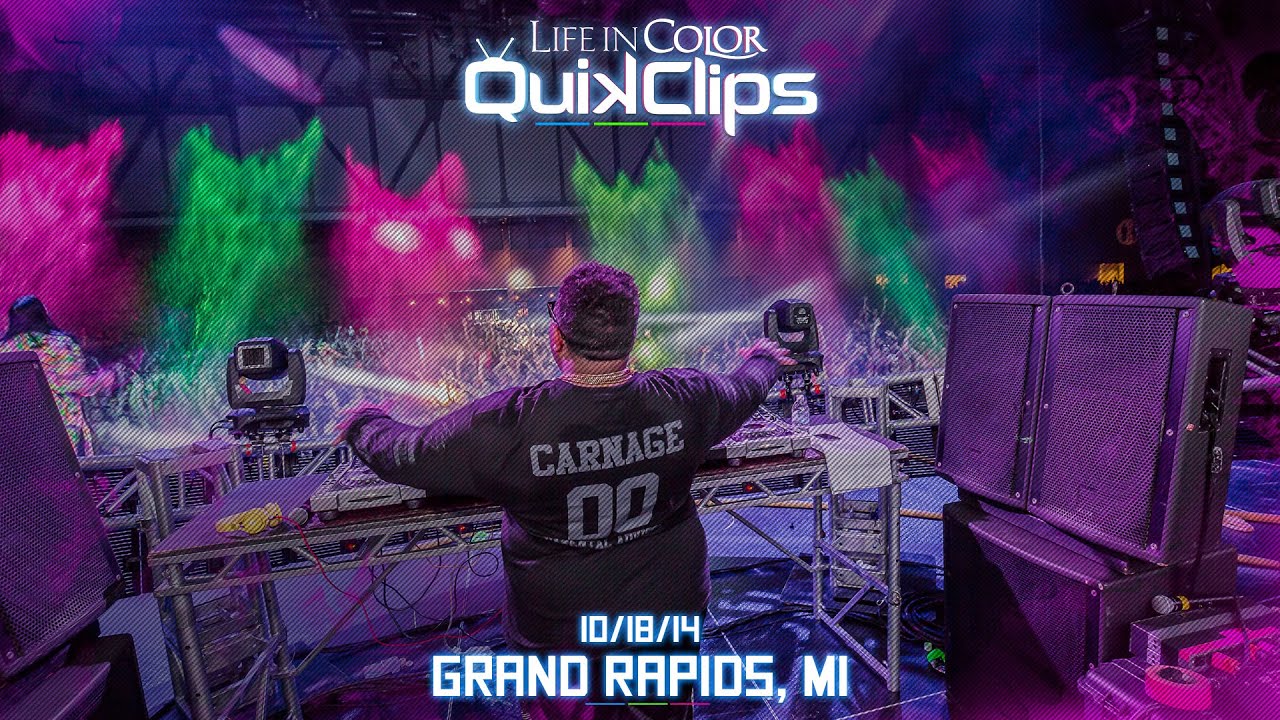 Life In Color - UNLEASH - Grand Rapids, MI - 10/18/14 - QuikClip