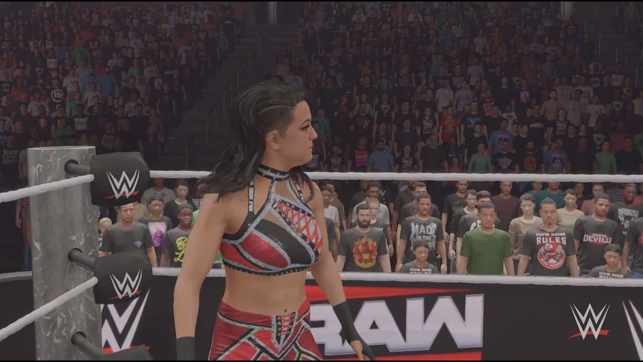 BayLeY vs MaxXine DuPRi , SteeL cage match  !!!