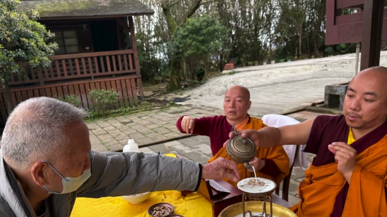 尊勝佛母千供法會 第一天