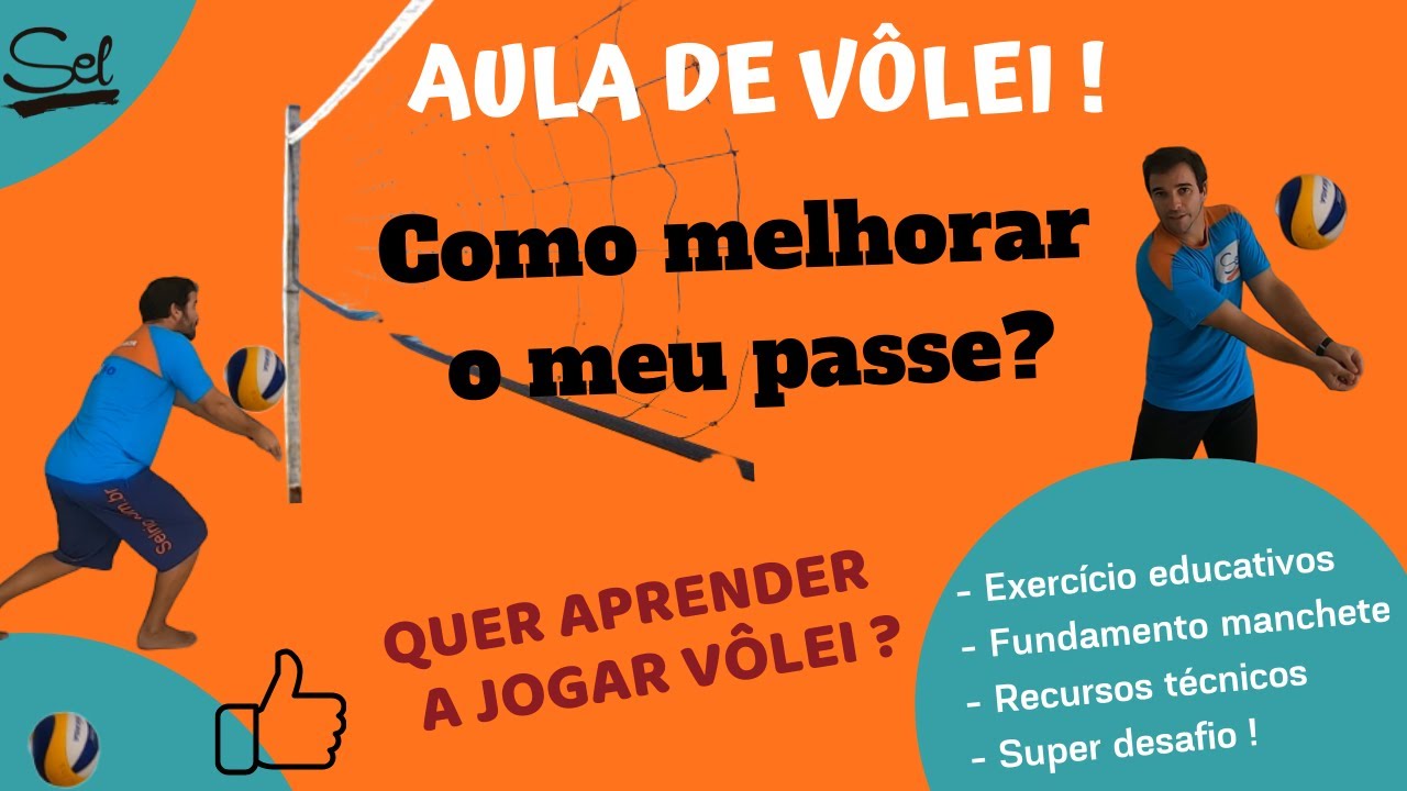 Vôlei de Praia - Passe ou recepção de saque