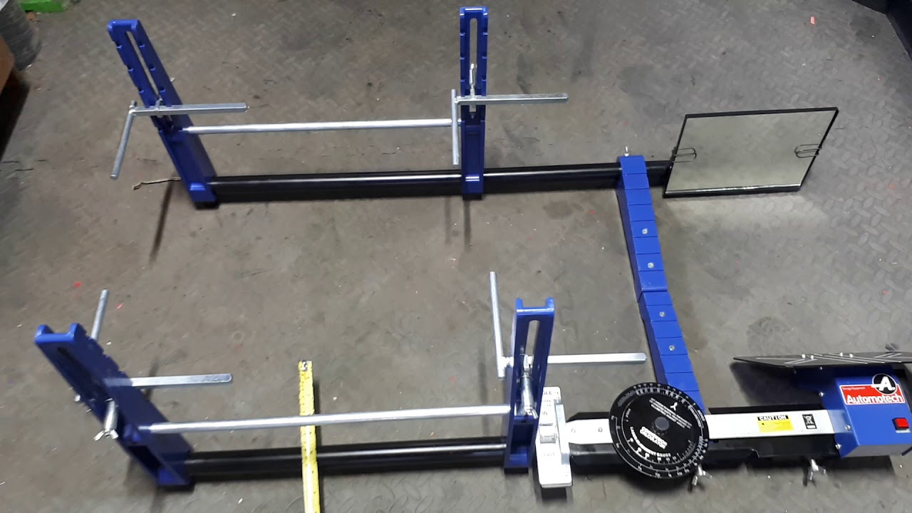 Automotech Laser tracking sticks