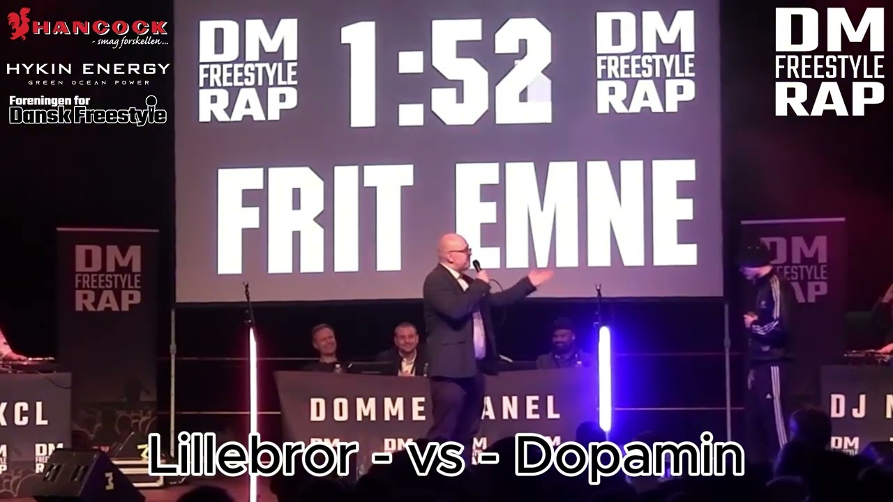 DM I Freestylerap 2025- 1/8 delsfinale 5: Lillebror vs Dopamin