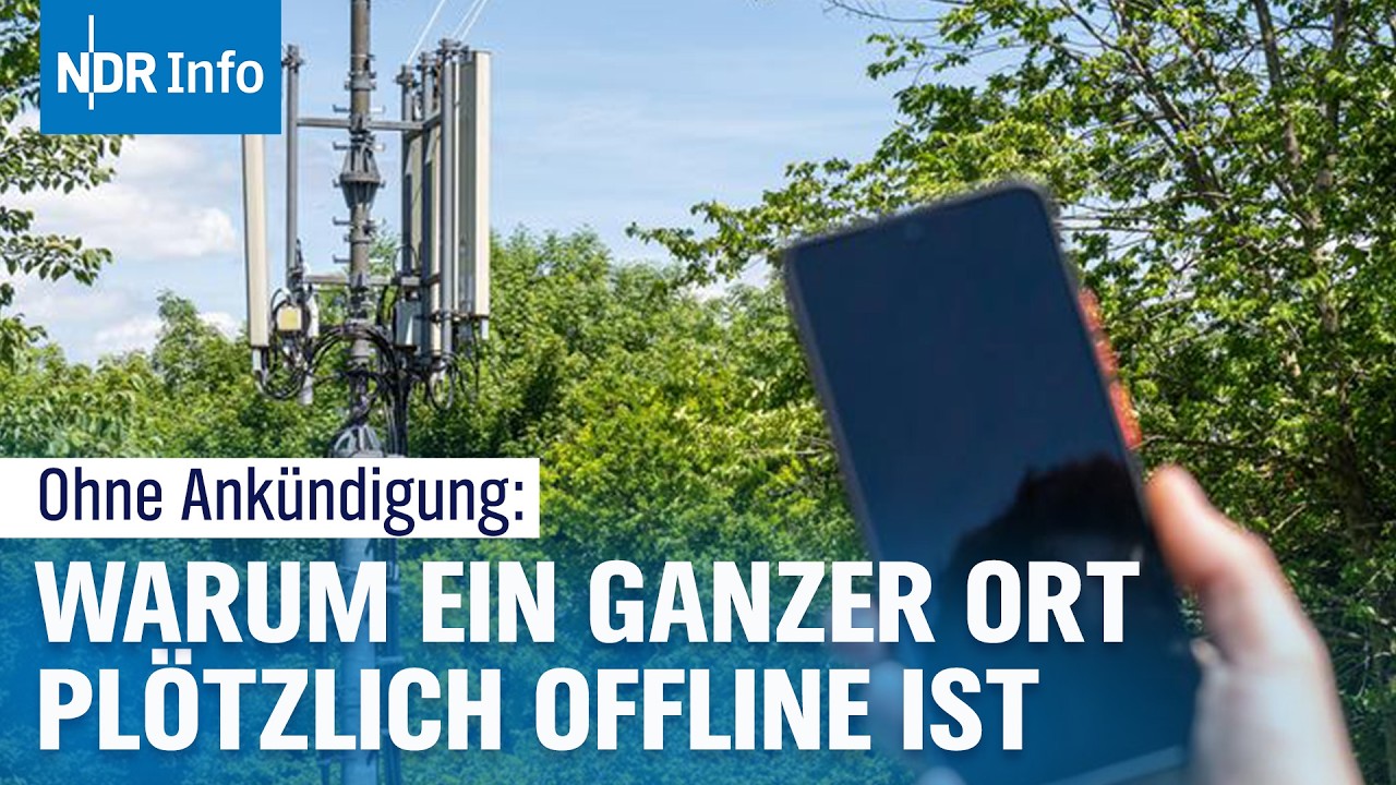 Einwohner wochenlang ohne Mobilfunknetz - Wie kann das sein? | NDR Info