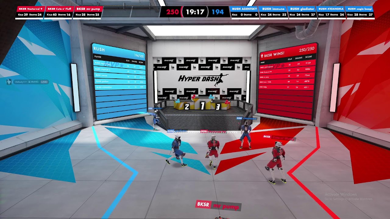 RUSH VS BKSR