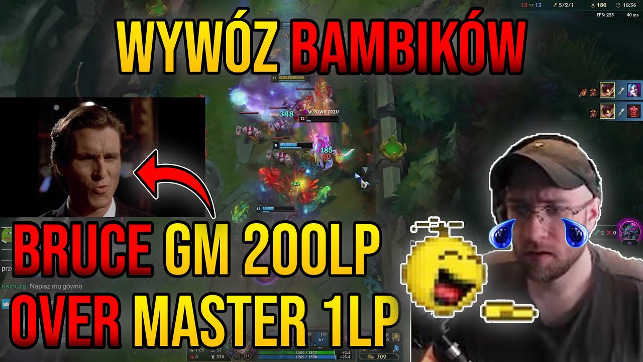 OVERPOW | WYWÓZ BAMBIKÓW, BRUCE GM 200LP OVER MASTER 1 LP, LEWUS VS BRUCE |