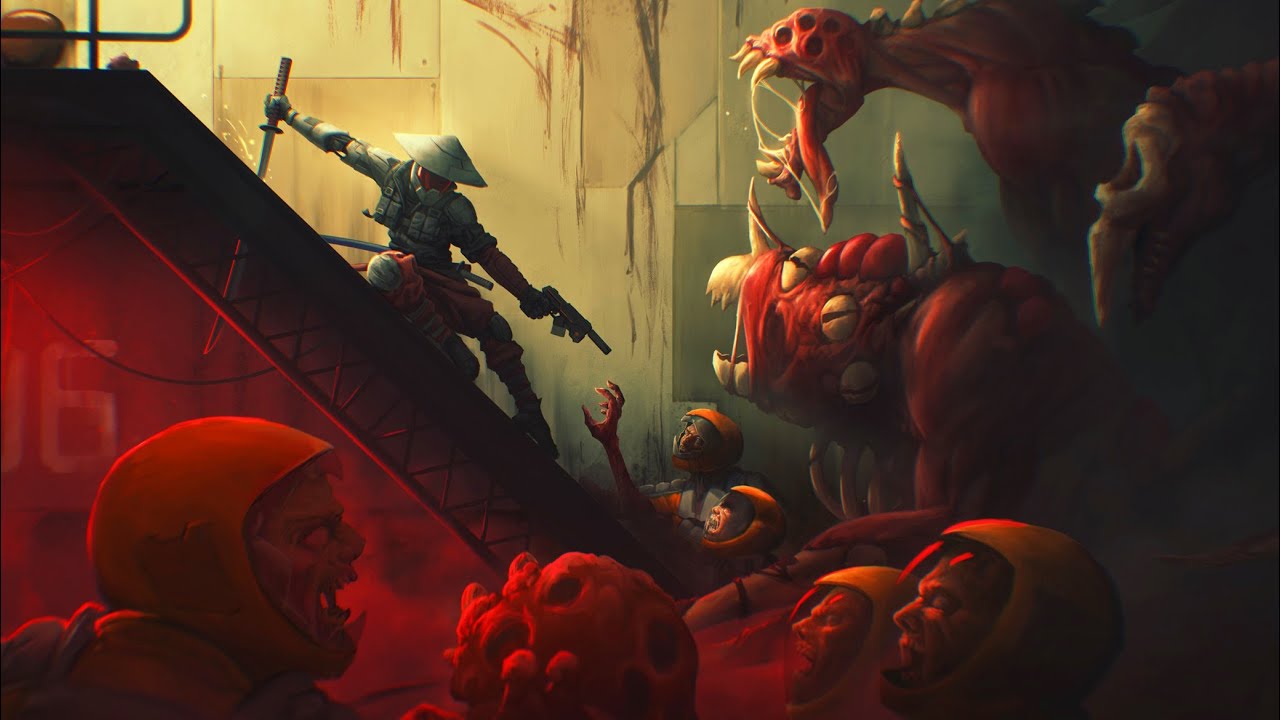 KATANAUT - Cyberpunk Space Station Zombie Apocalypse Roguelike