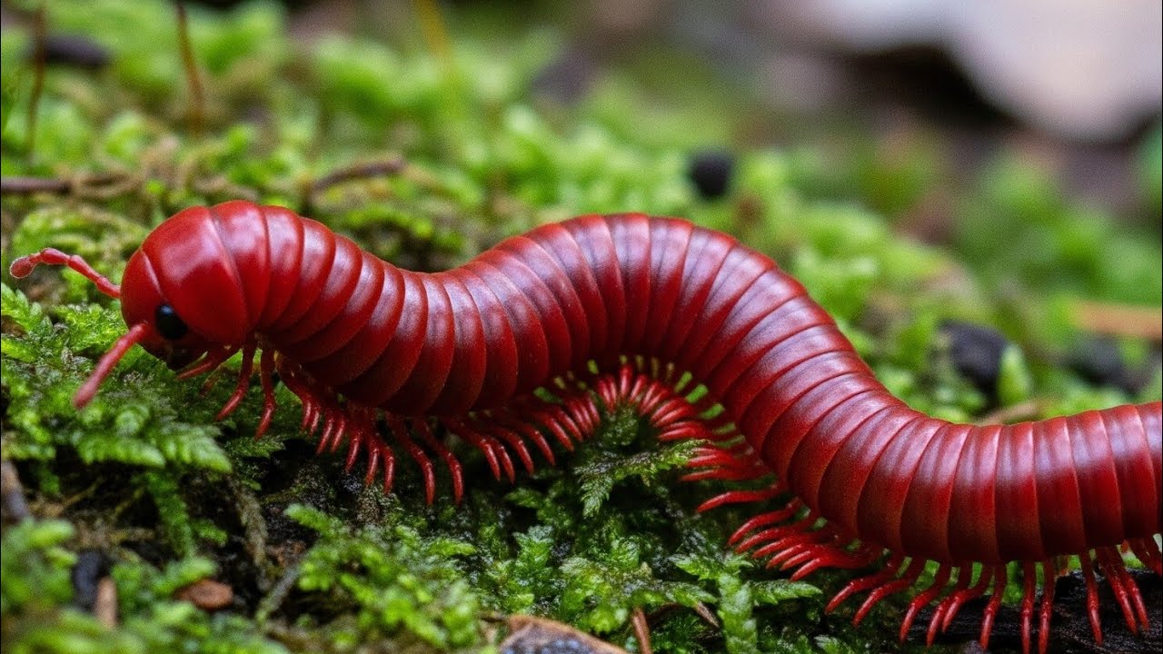 Red millipede chronicles:A day in the Life of ear th's decom posers