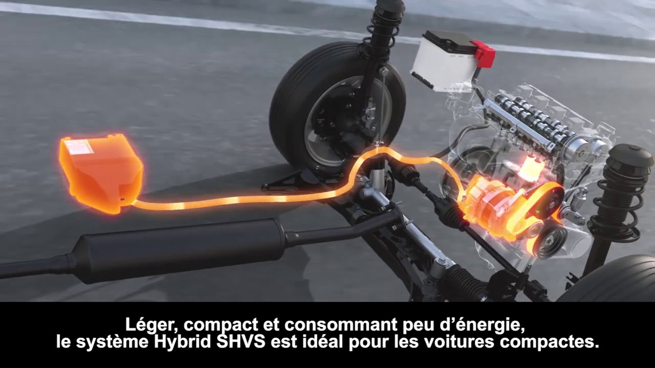 Découvrez la technologie Hybride Suzuki (SHVS)