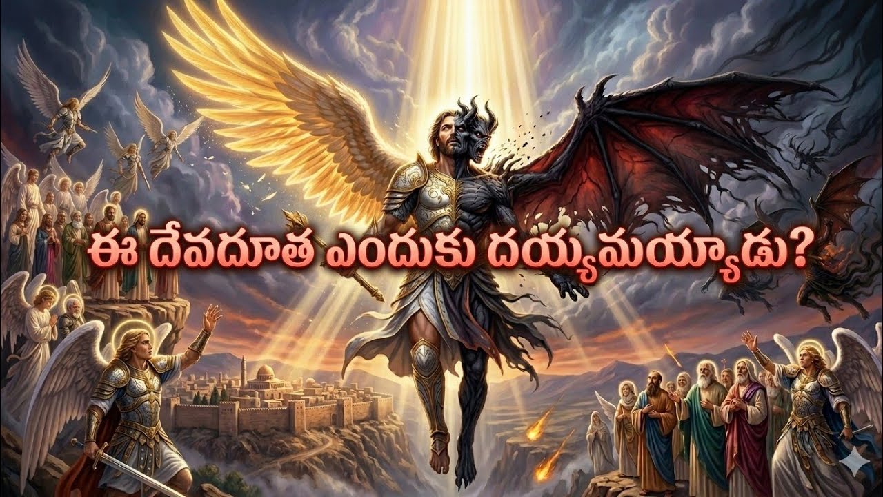 లూసిఫర్ ఎవరు? | Who is Lucifer? పరలోకం నుండి సాతాను ఎలా అయ్యాడు? Bible Mystery Explained