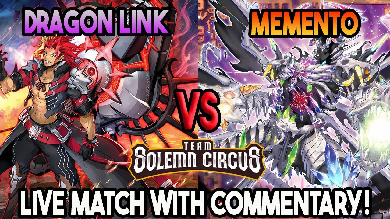 Dragon Link Vs Memento : Yu-Gi-Oh! Locals Feature Match | Live Duel