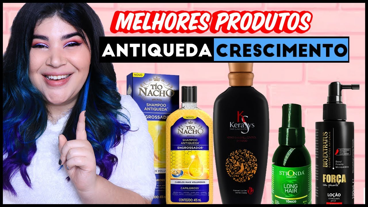 💖 Melhores produtos ANTIQUEDA e CRESCIMENTO CAPILAR