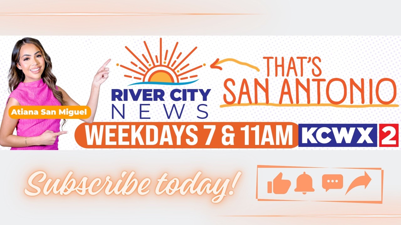 River City News with Atiana San Miguel Weekdays 7A & 11A on KCWX2-TV