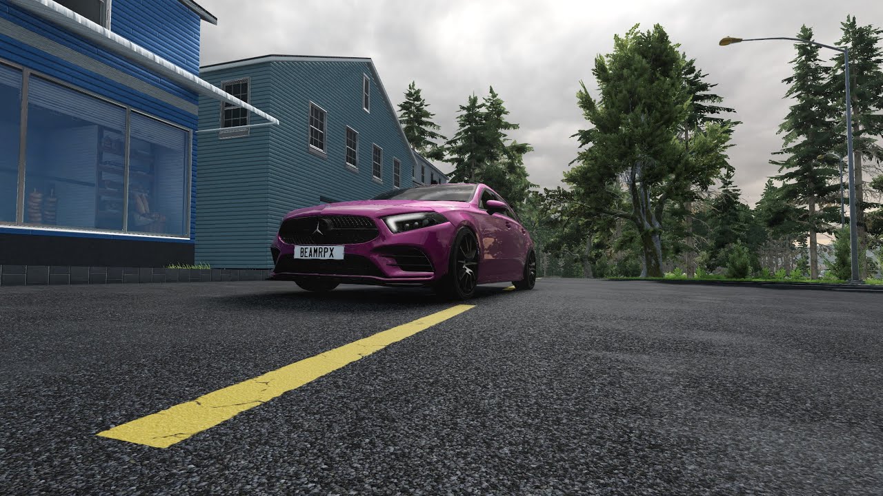 A45s AMG BeamNG Drive Gameplay | INSANE Exhaust Sound