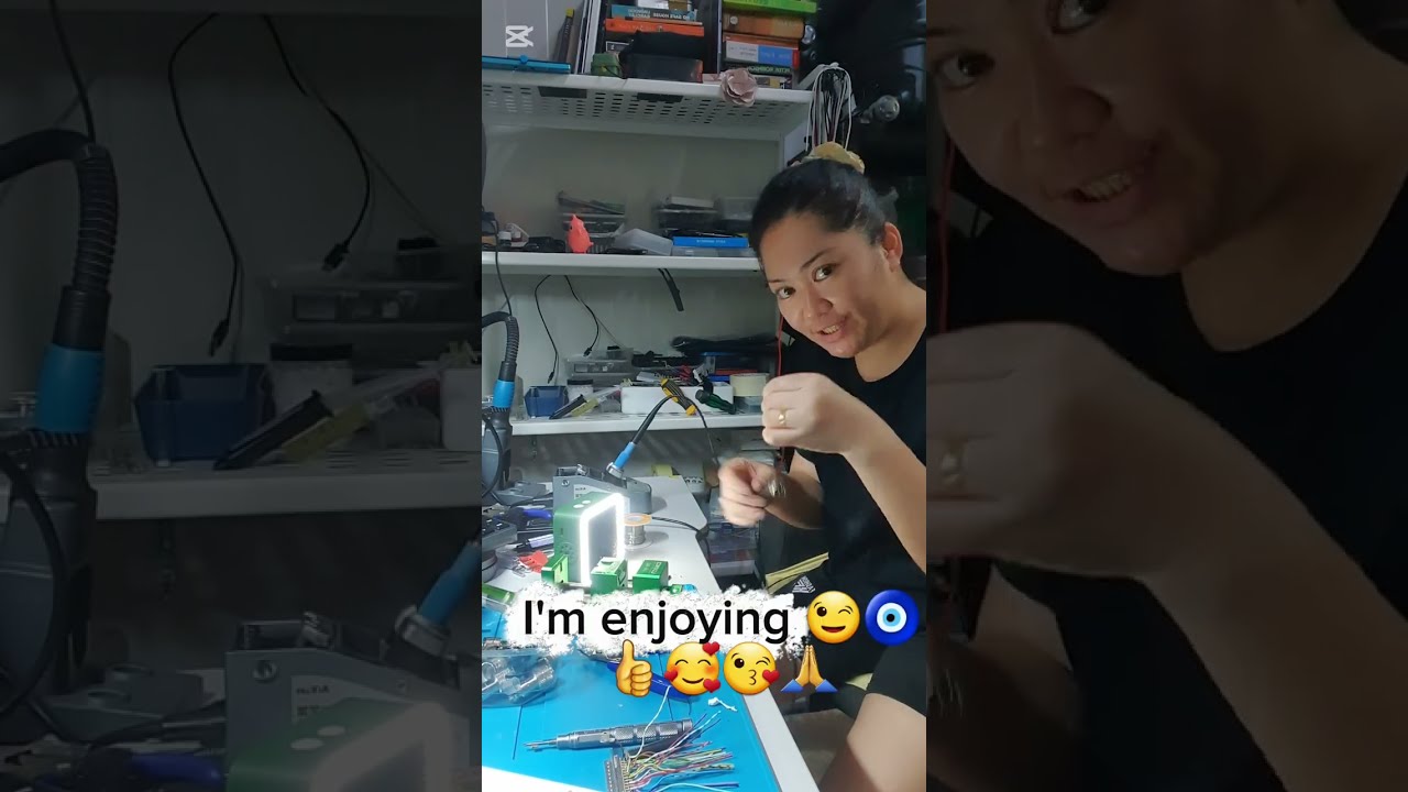💪My First Ever Soldering Job! | Beginner Learning Electronics Repair ... from Begginer to Technician