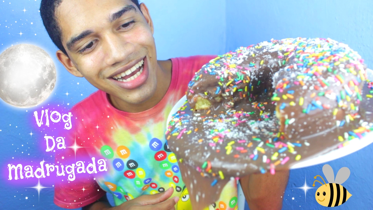 BOLO VULCÃO DE CHOCOLATE #VlogDaMadrugada