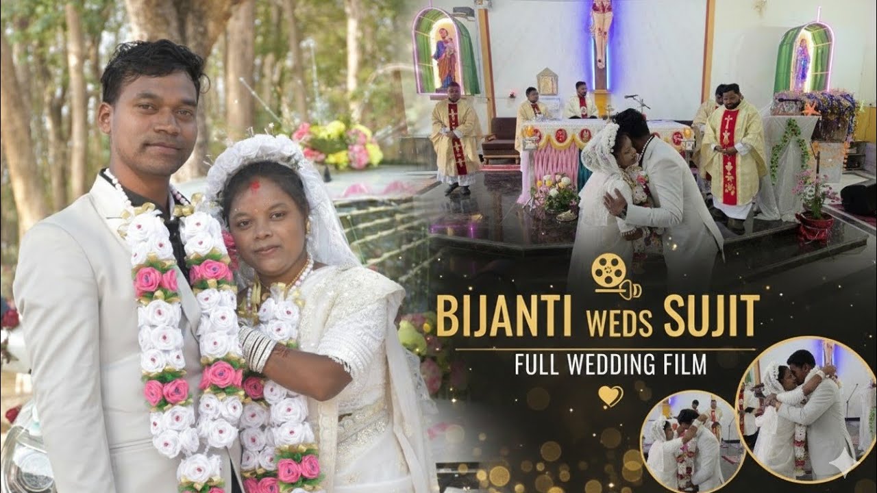 Church Marriage ll Bijanti weds Sujit ll kiralaga    Parish 