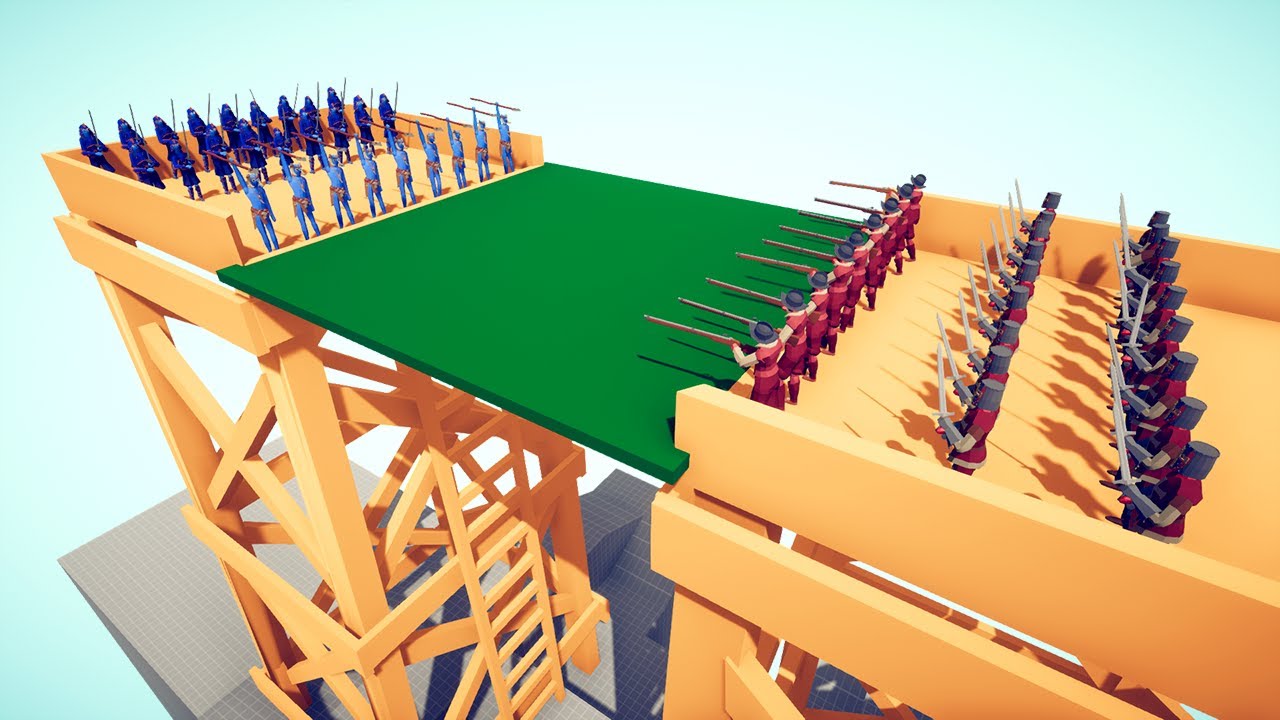 TOURNAMENT OF 2 TEAMS ON TOWERS | Totally Accurate Battle Simulator TABS