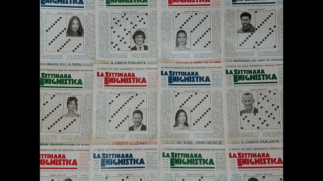 Incroci Obbligati Sillabici - Settimana Enigmistica 4902