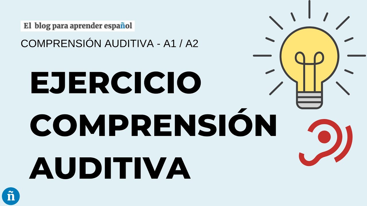Ejercicio de comprensión auditiva ELE A1 + ¡responde con las actividades interactivas!