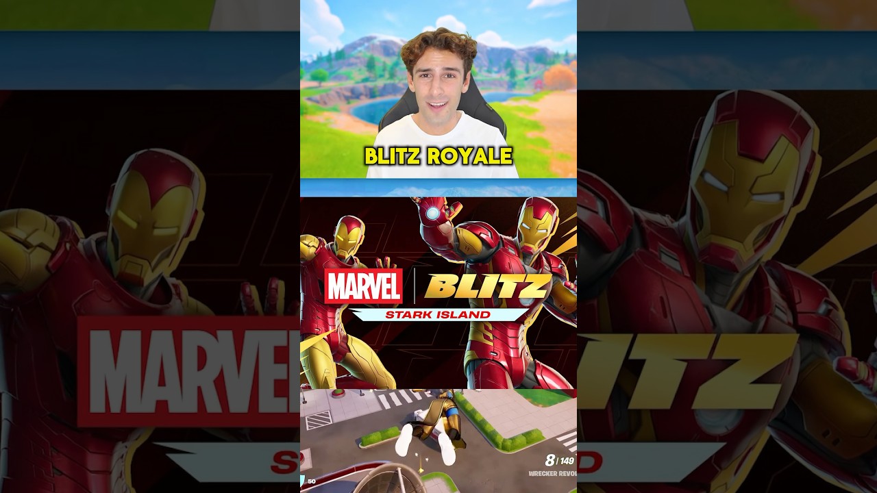 NEW Fortnite Marvel Blitz Royale REVEALED 🔥