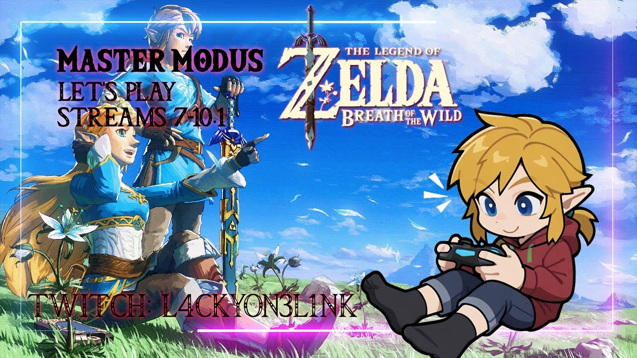 The Legend of Zelda Breath of the Wild 🐗 Live Let's Play Streams 7-10.1
