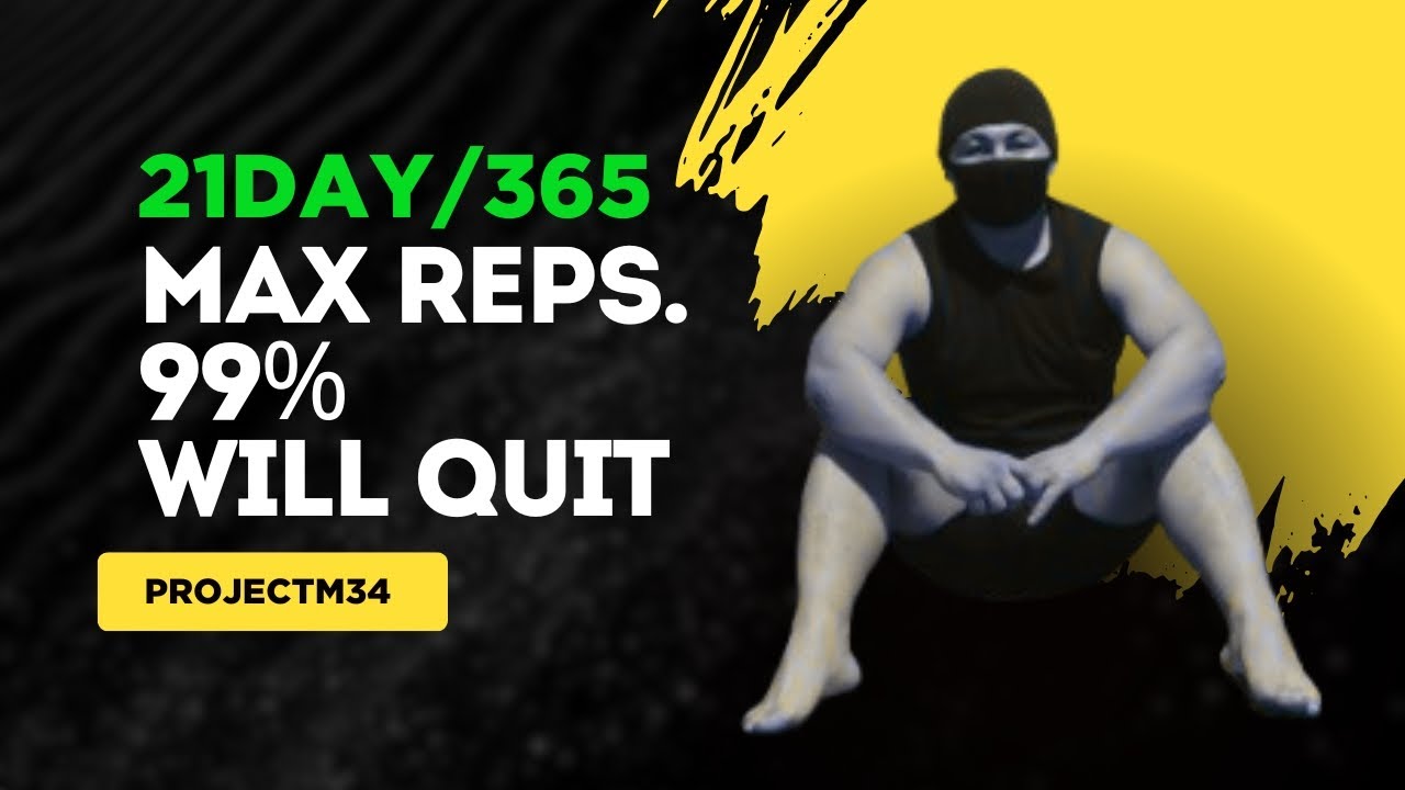 21 DAY. Max Reps 💪 99% Will Quit 🔥