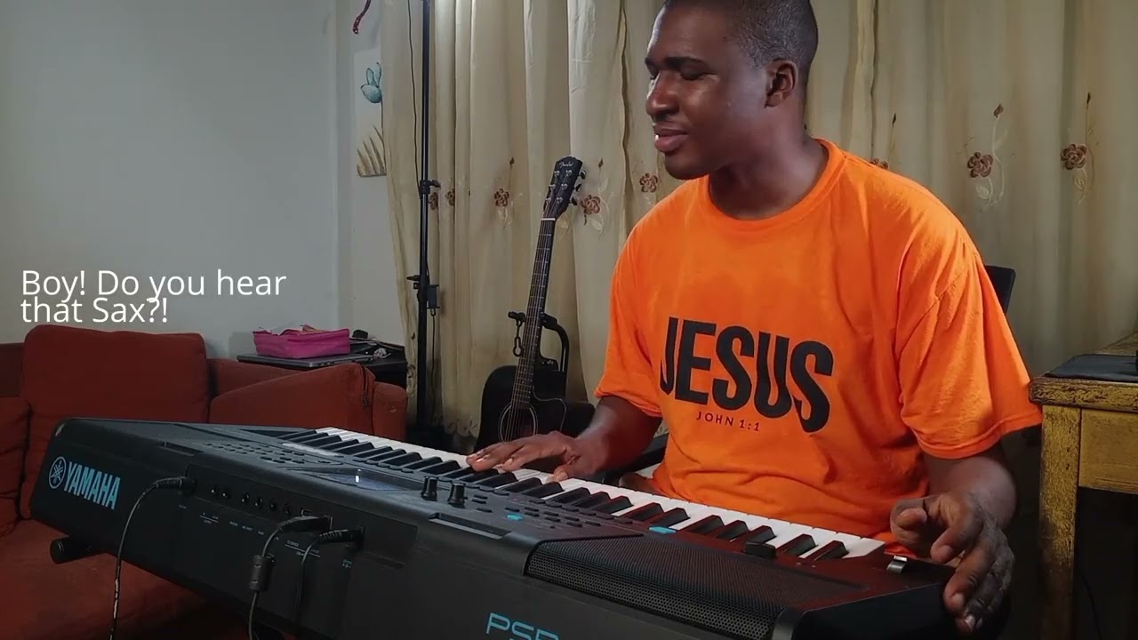 Unbelievably realistic Saxophone on the Yamaha PSR E473 / EW425 | Performance video
