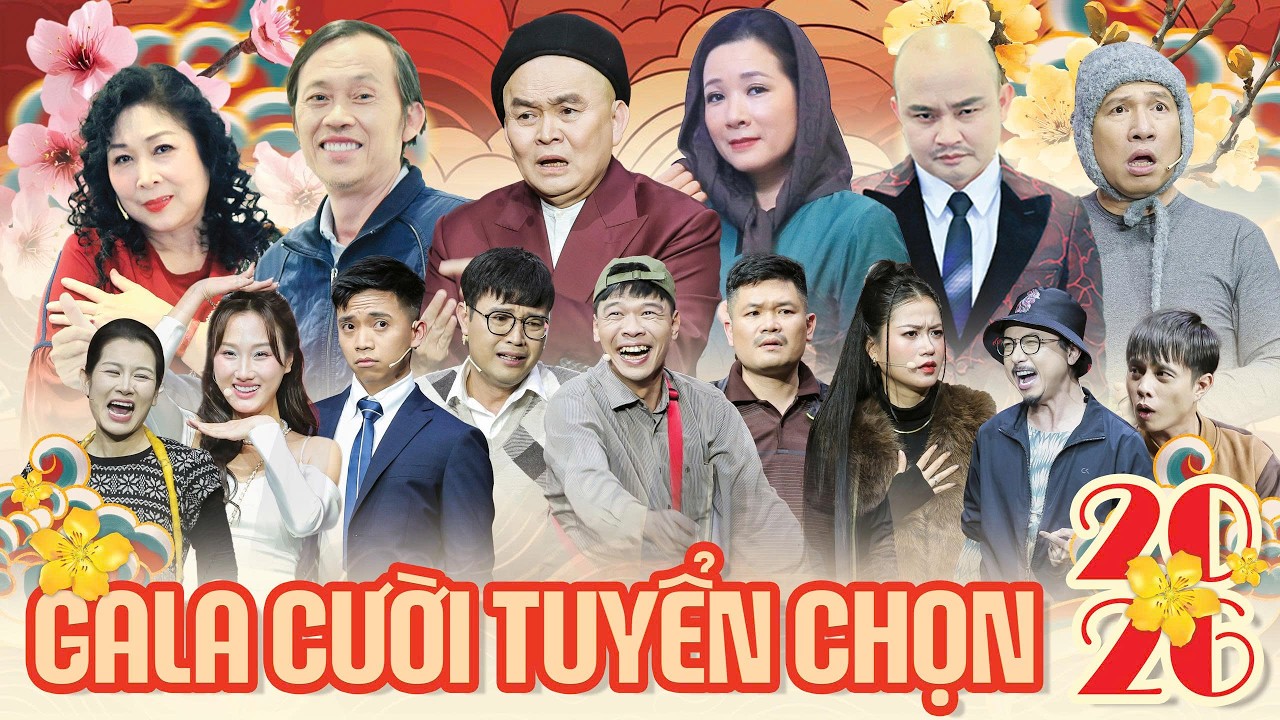 GALA CƯỜI TUYỂN CHỌN HAY NHẤT 2026 - Xuân Hinh, Hoài Linh, Trung Ruồi, Thanh Thanh Hiền, Quang Thắng